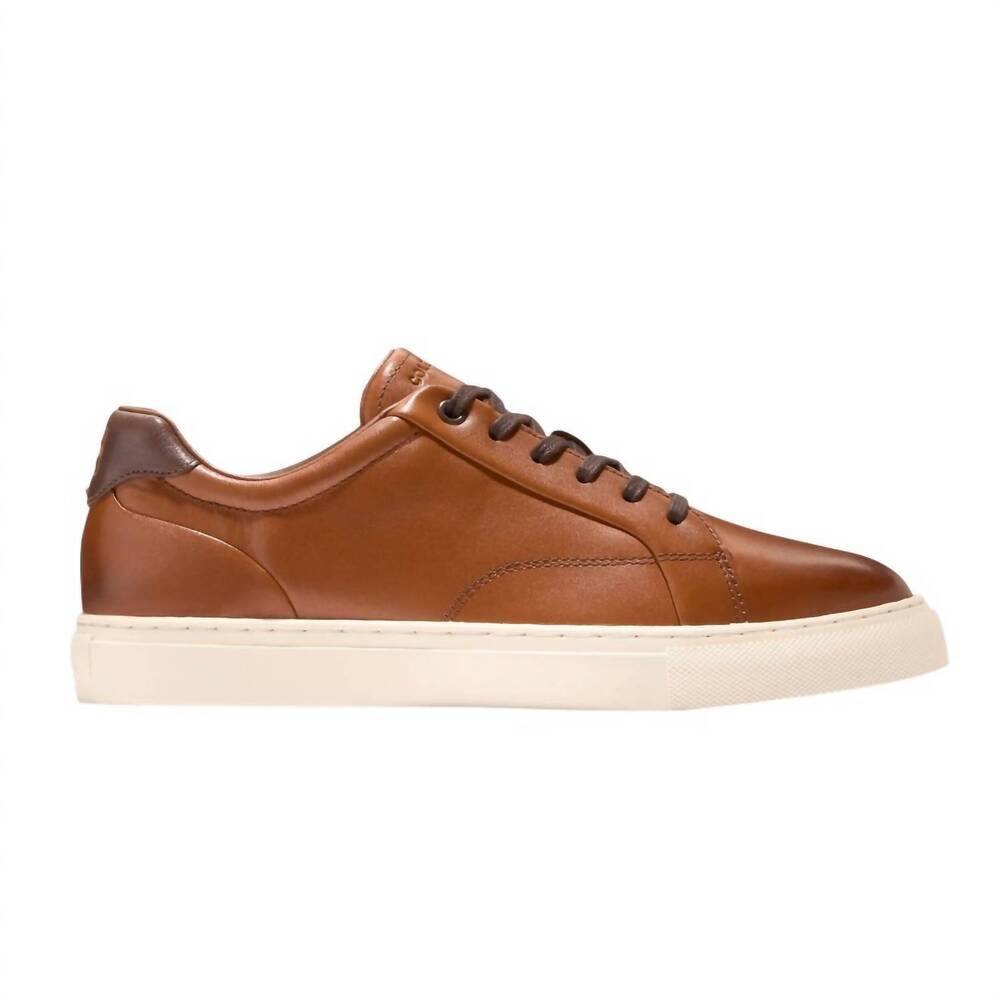 NEW COLE HAAN men's grand kittery shoes in british tan/ivory